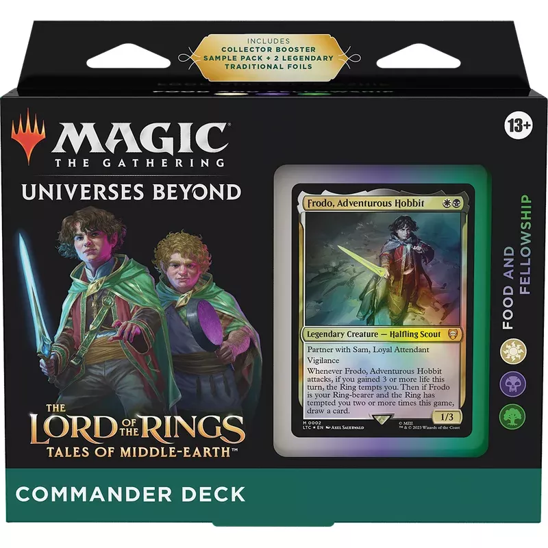 magic-gathering-universes-beyond-lotr-commander-deck-food-fellowship Magic: The Gathering Universes Beyond LotR Commander Deck – Food & Fellowship
