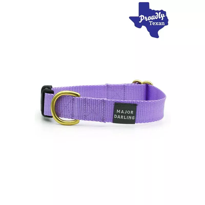 Major Darling Lilac Dog Collar