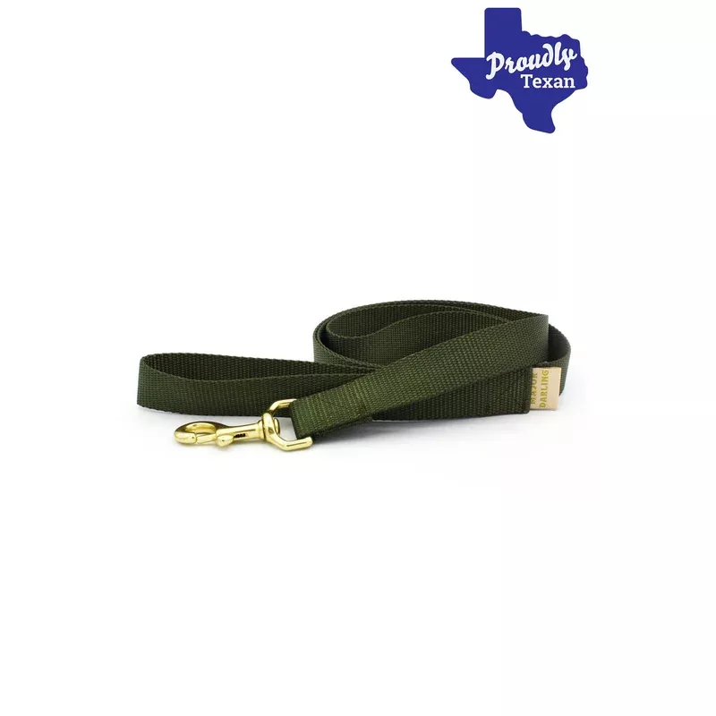Major Darling Olive Dog Leash
