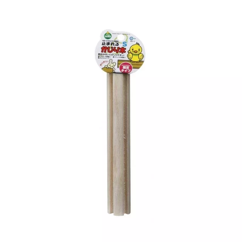 Marukan Biting Wood Hamster Toy