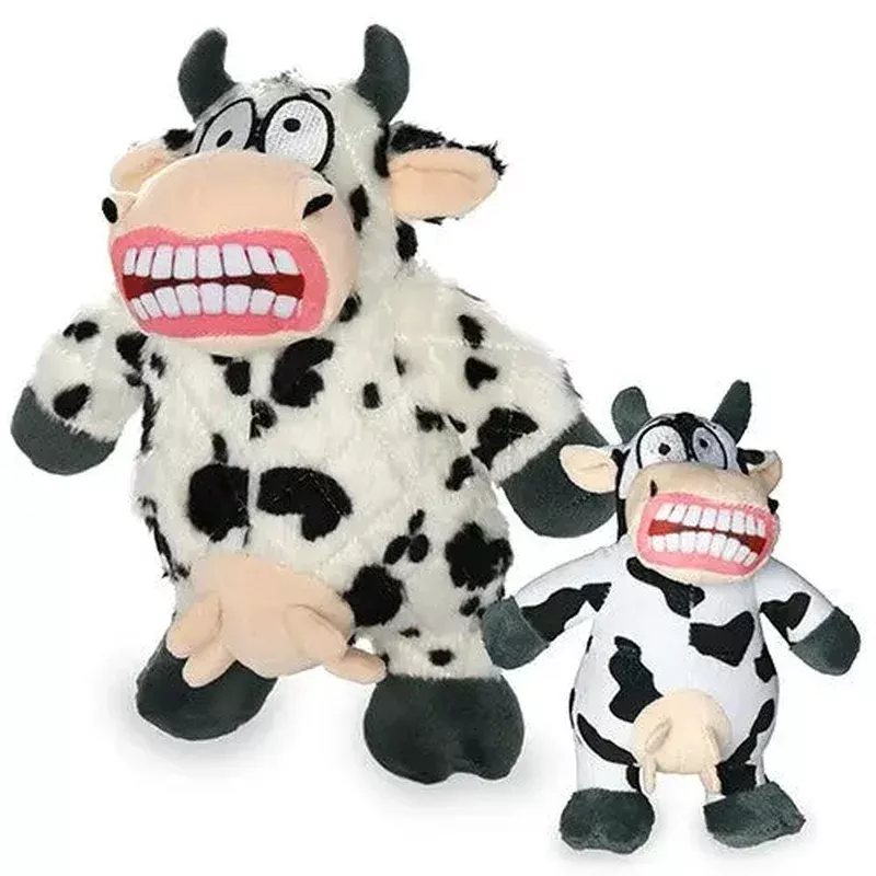 mighty-angry-animals-cow-plush-dog-toy Mighty Angry Animals Cow Plush Dog Toy