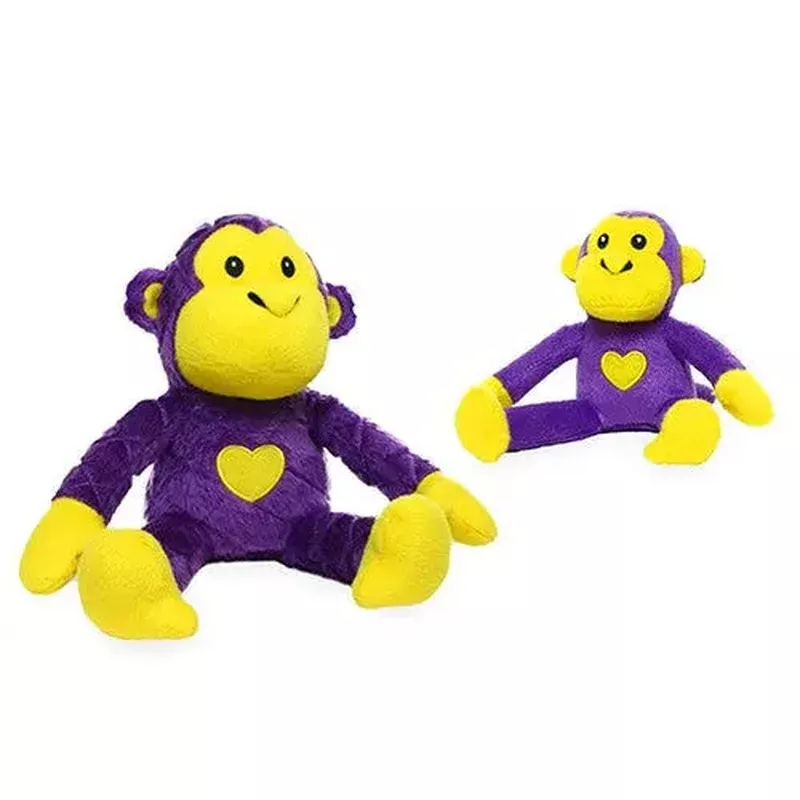 Mighty Safari Monkey Plush Dog Toy