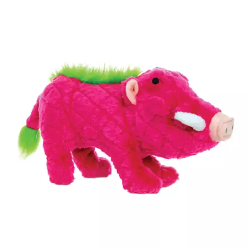 Mighty Safari Warthog Plush Dog Toy