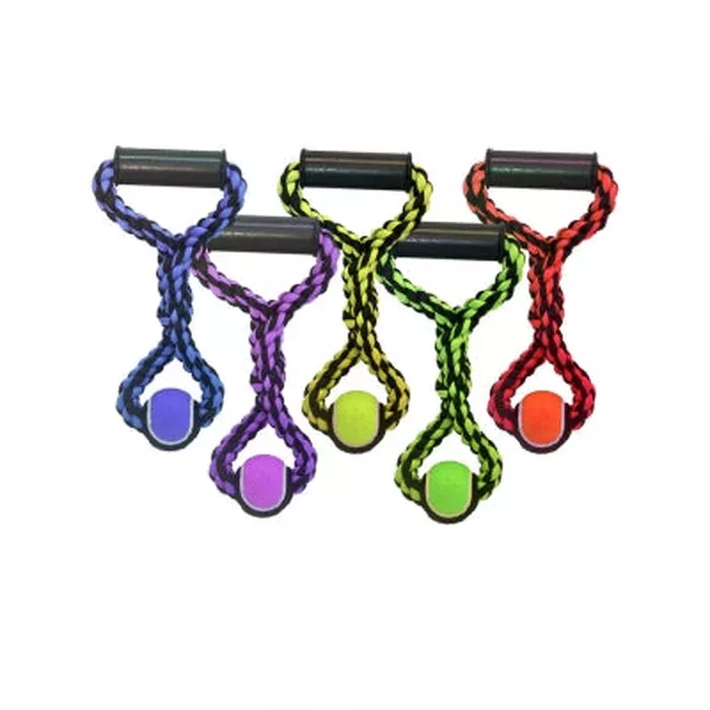 multipet-nuts-knots-rope-tug-w-tennis-ball MultiPet NUTS FOR KNOTS ROPE TUG W/ TENNIS BALL