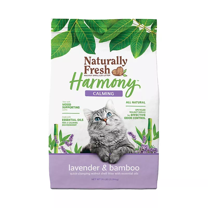 naturally-fresh-harmony-lavender-bamboo-cat-litter Naturally Fresh Harmony Lavender and Bamboo Cat Litter