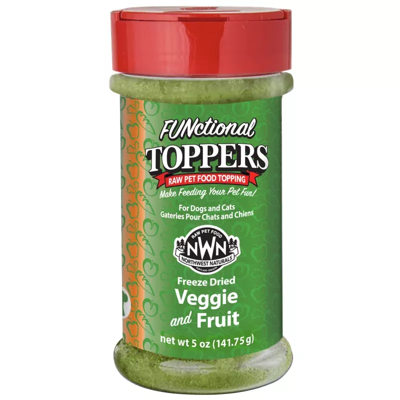 Northwest Naturals FUNctional Freeze-Dried Toppers Veggie & Fruit 3oz