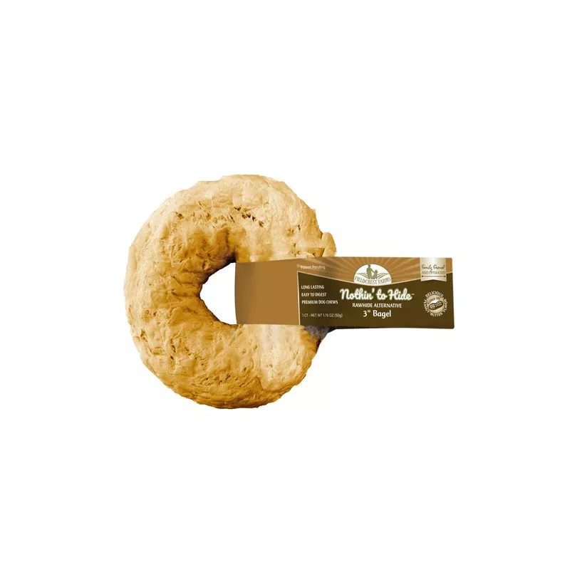 Nothin’ to Hide Peanut Butter Bagels Dog Chews