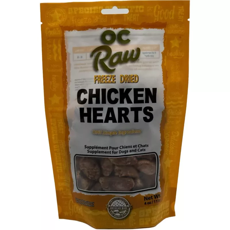 oc-raw-dog-freeze-dried-chicken-hearts OC Raw Dog Freeze-Dried Chicken Hearts