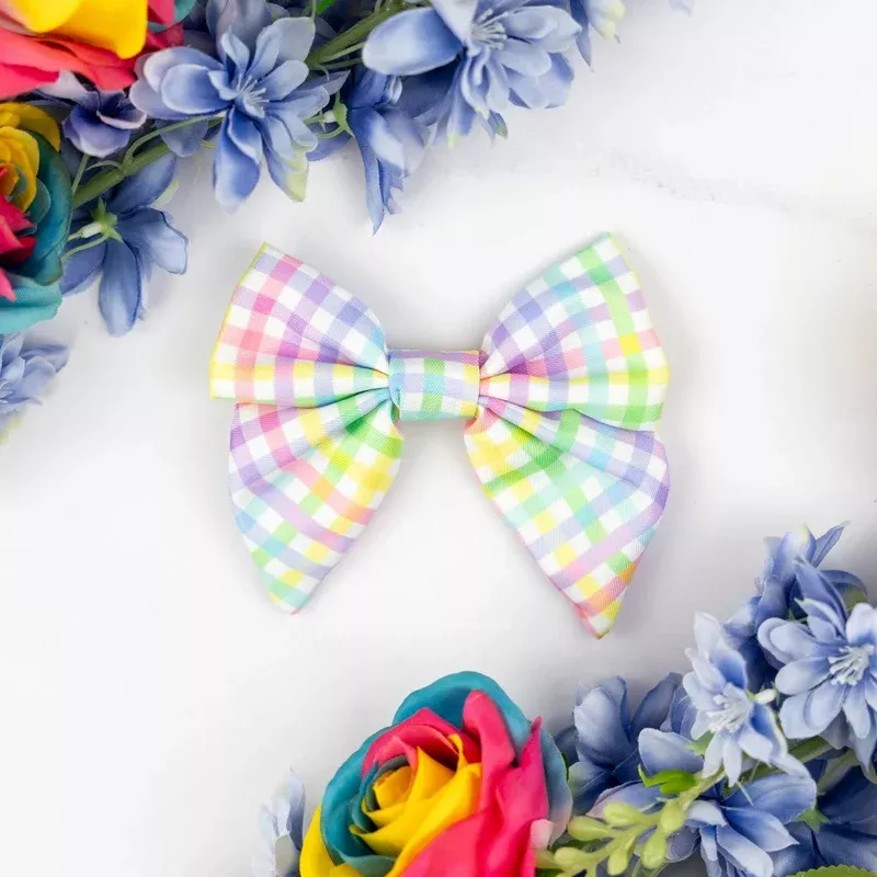 once-flor-all-gingham-sailor-bow-tie Once and Flor-all – Gingham Sailor Bow Tie