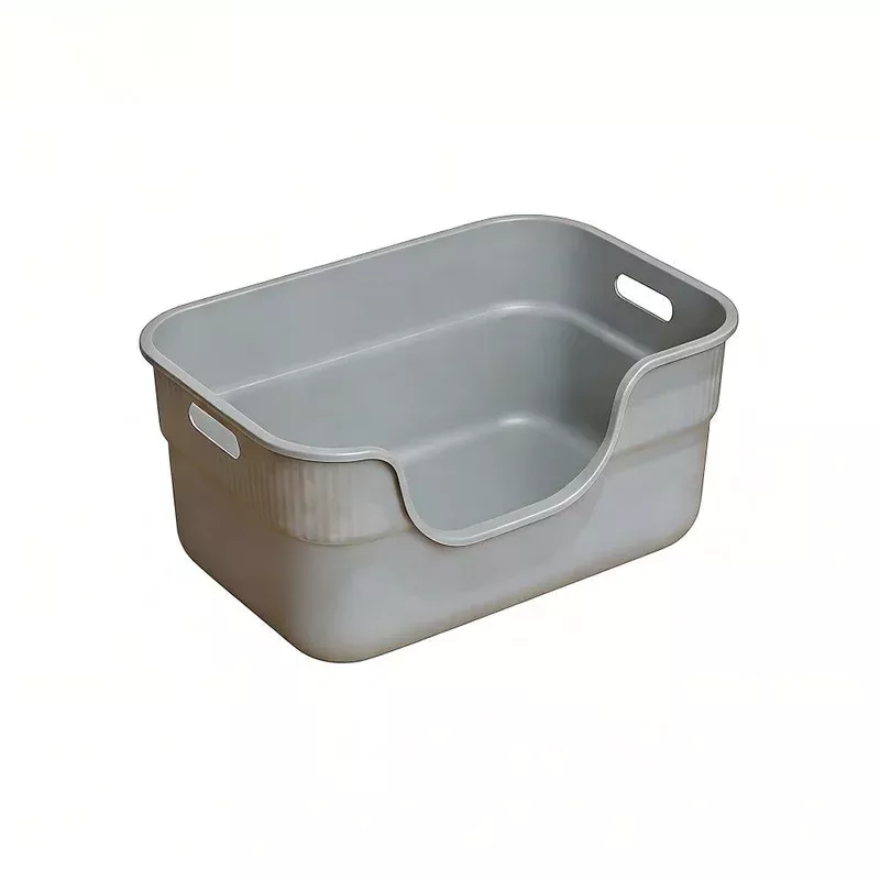 open-cat-litter-box-high-sided-bathtub-style-42x29x18cm Open Cat Litter Box High-Sided Bathtub Style 42x29x18cm