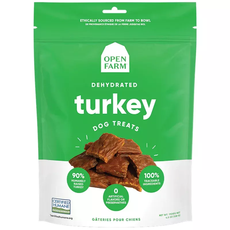 open-farm-dehydrated-turkey-treats Open Farm Dehydrated Turkey Treats