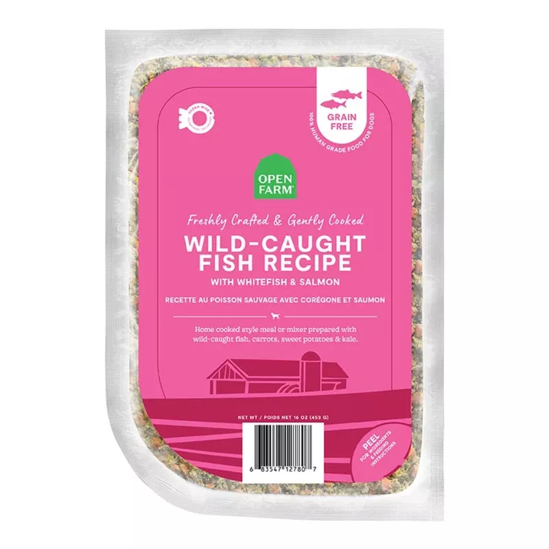 Open Farm Gently Cooked Fish Dog Food 16oz
