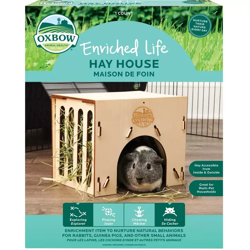 oxbow-enriched-life-hay-house-small-animals Oxbow Enriched Life Hay House for Small Animals