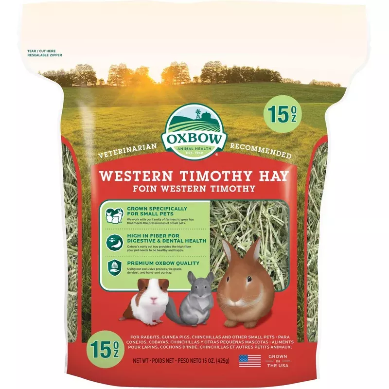Oxbow Western Timothy Hay for Small Animals