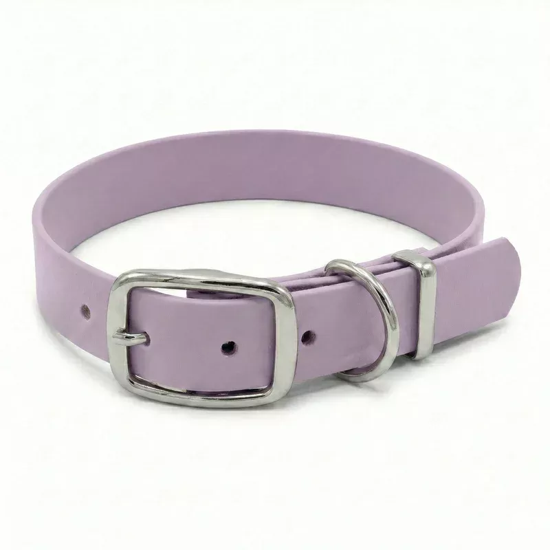 pastel-pink-waterproof-biothane-buckle-dog-collar Pastel Pink Waterproof Biothane Buckle Dog Collar