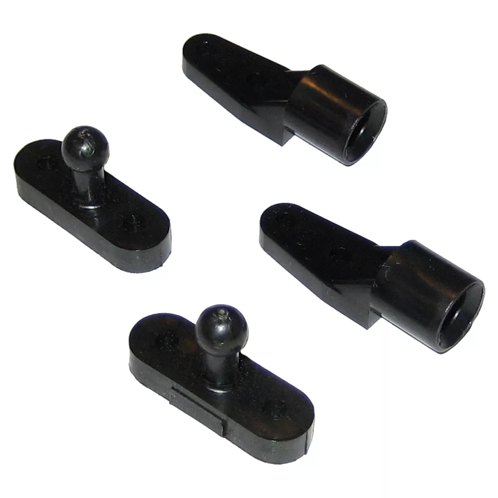 Perko Door Catches – Black Nylon – Pair [0559DP]