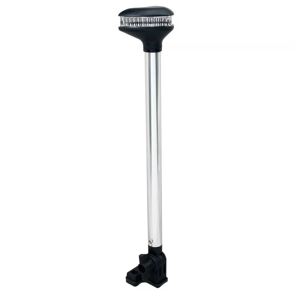 Perko Stealth Series – L.E.D. Fold Down White All-Round Light – 13-3/8 [1636DP0CHR]