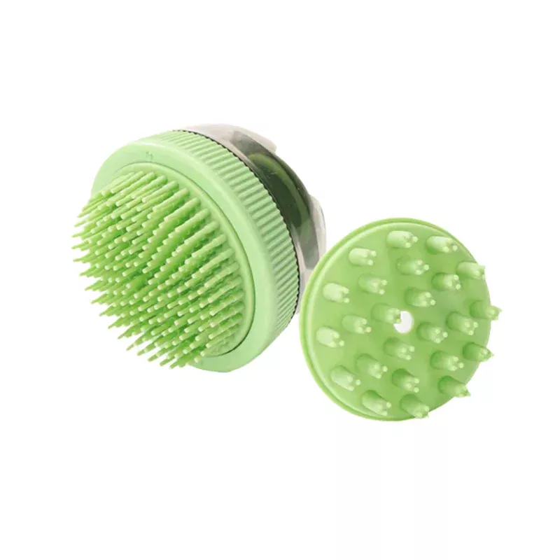 pets-capsule-bath-brush-green Pets Capsule Bath Brush Green