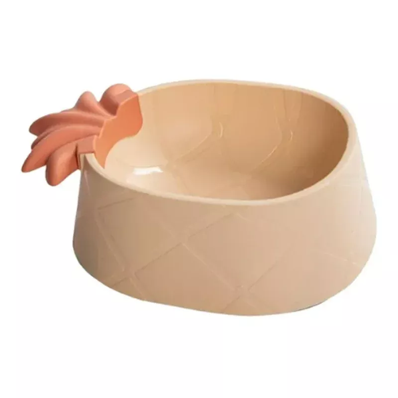 pineapple-pet-food-bowl-pink Pineapple Pet Food Bowl- Pink