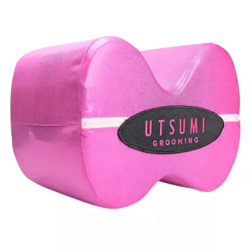 Pink Poodle Pillow Large by Utsumi