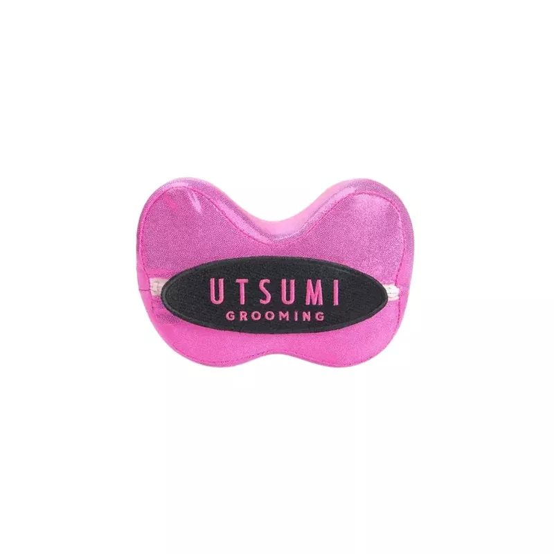 Pink Poodle Pillow Small by Utsumi