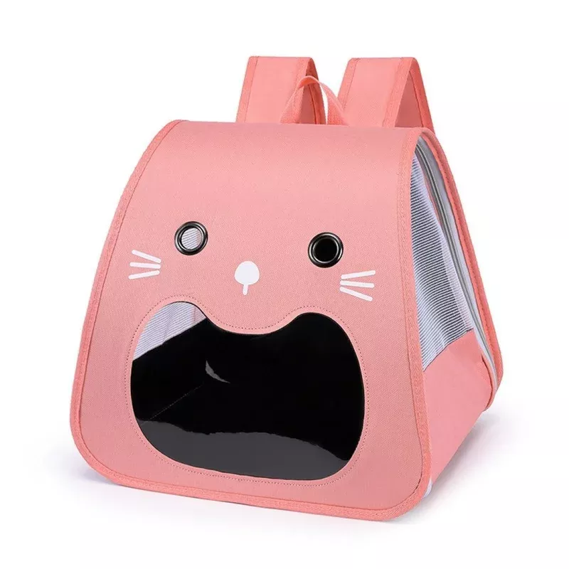 Pink Smiling Face Pet Bag 352732 cm
