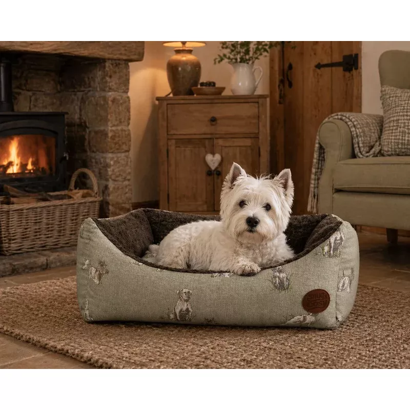 pooch-print-luxury-dog-bed-nature-range Pooch Print Luxury Dog Bed | Nature Range