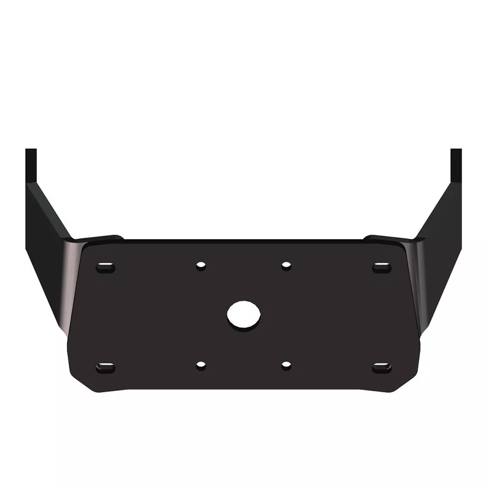 Power-Pole Pontoon Mount – 17.5-19″ Riser – Black [PK-P-17519-BK]