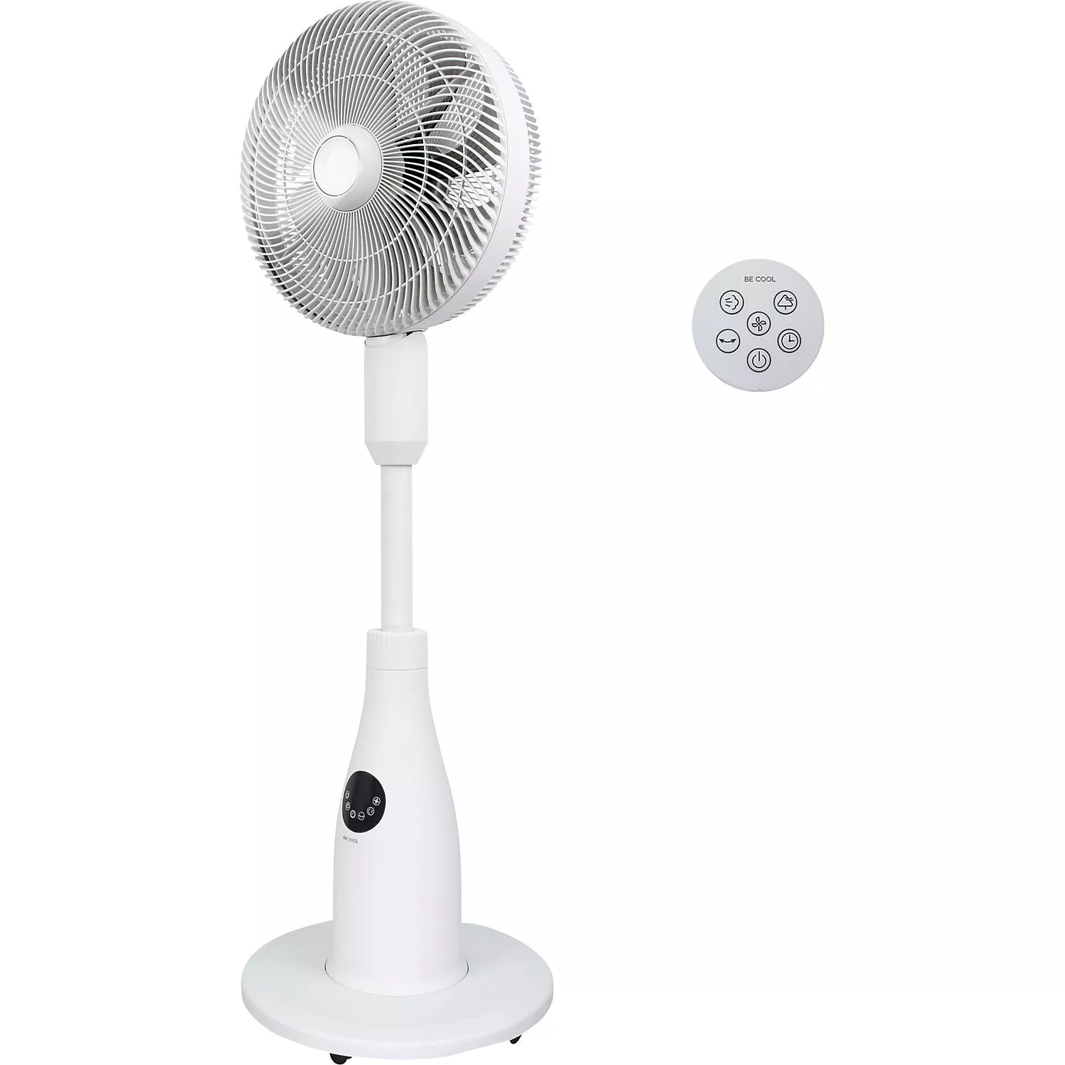 premium-spray-mist-pedestal-fan-with-2-l-white Premium spray mist pedestal fan, with 2 l, white.