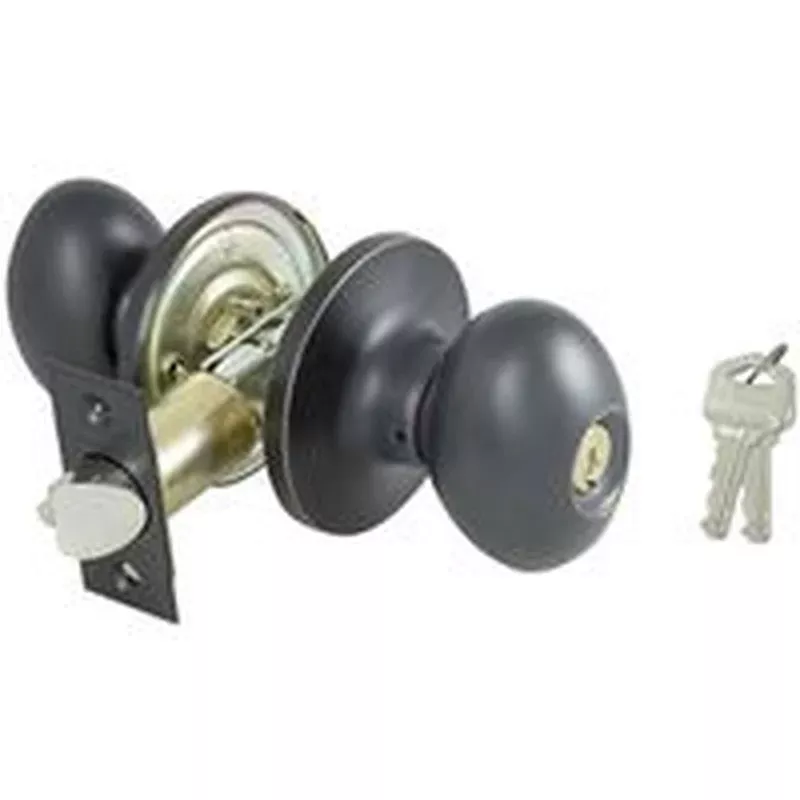 prosource-entry-knob-brass-kw1-ka3-keyway-3-grade-tylx700v-ps ProSource Entry Knob Brass KW1 KA3 Keyway 3 Grade (TYLX700V-PS)