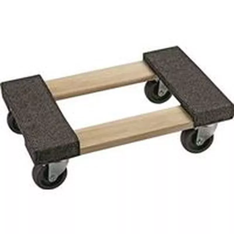 prosource-furniture-dolly-800-lbs-18-in-w-12-in-d-hardwood-platform-fd-1812 ProSource Furniture Dolly 800 lbs 18 in W 12 in D Hardwood Platform (FD-1812)