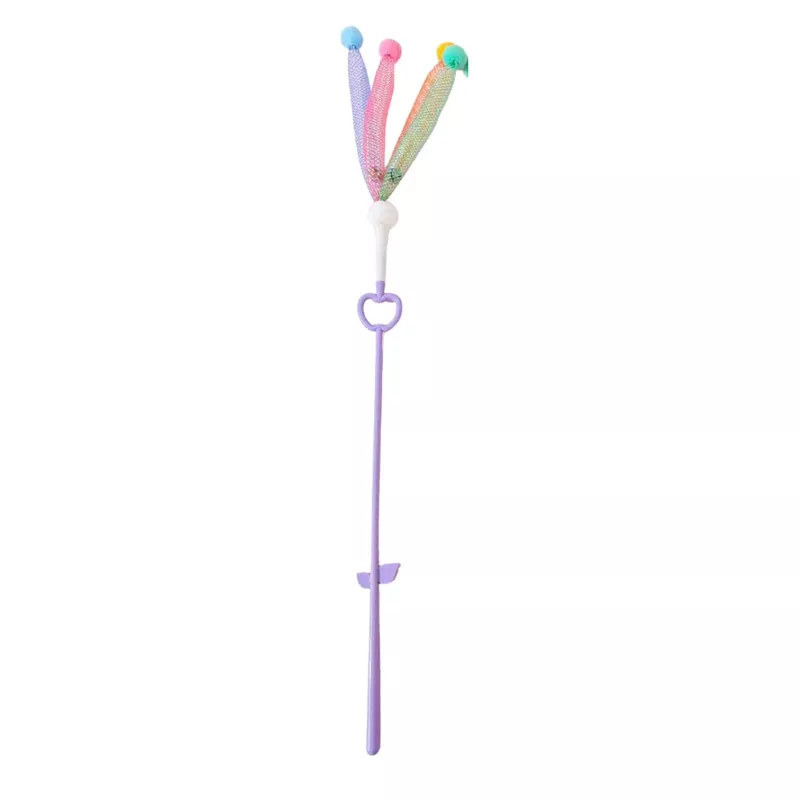 rainbow-ribbon-cat-wand-set Rainbow Ribbon Cat Wand Set