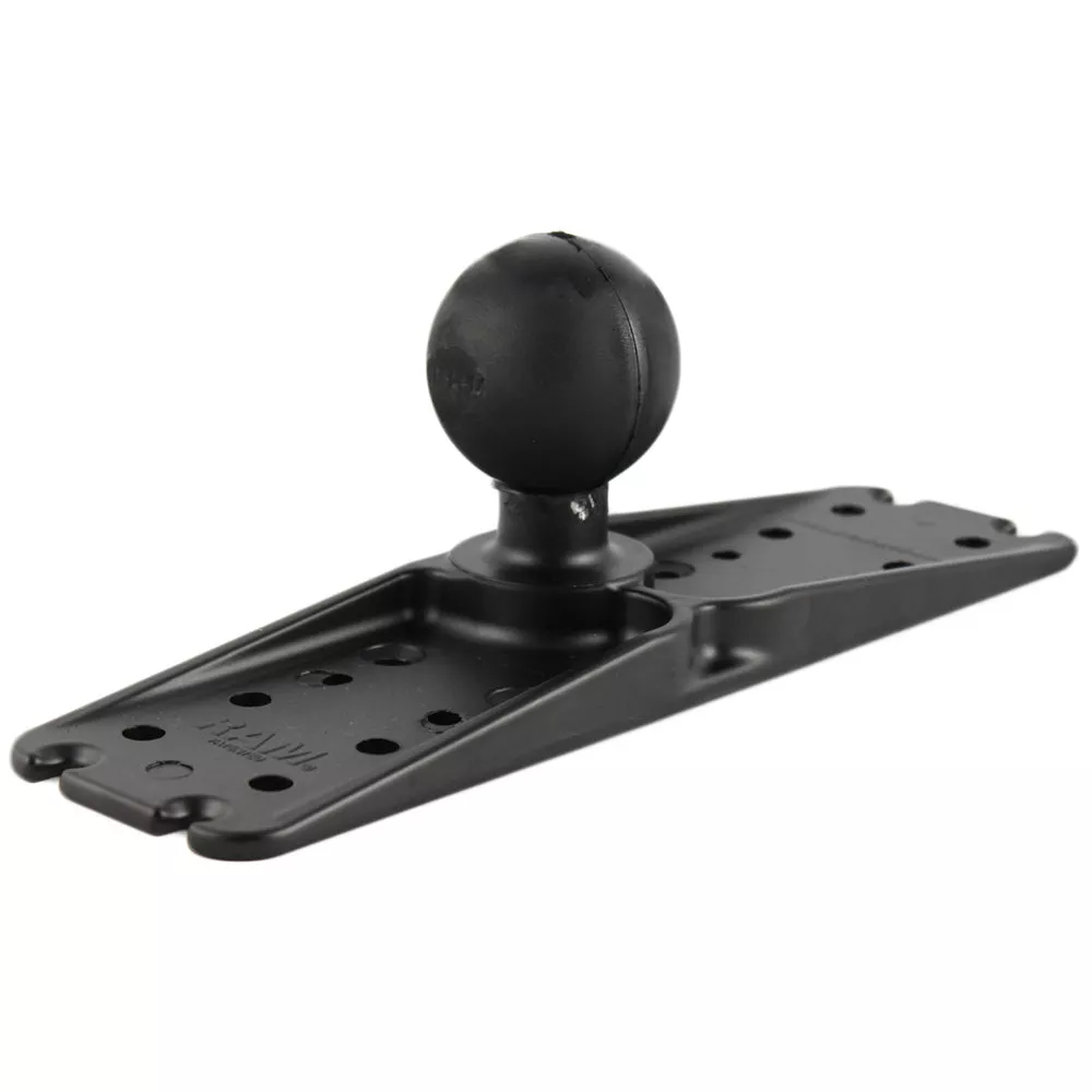 RAM Mount 11″ x 3″ Rectangle Universal Electronics Base w/2.25″ Ball [RAM-D-111BU]