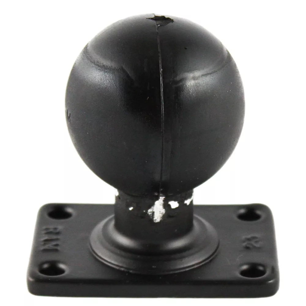 RAM Mount 2″ x 3″ Rectangle Base w/2.25″ Ball [RAM-D-202U-23]