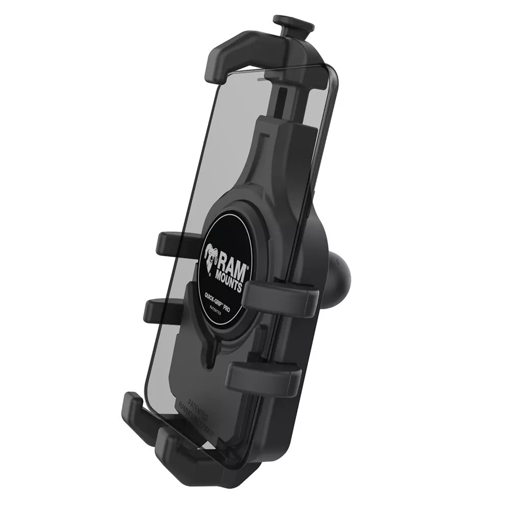 RAM Mount RAM Quick-Grip Pro Phone Holder w/Ball [RAM-HOL-PD5BU]