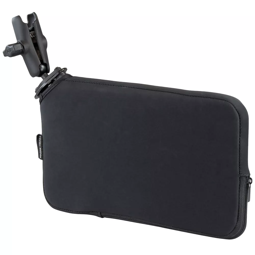 RAM Mount Seat Tough-Wedge w/1″ Ball Base & Standard Length Double Socket Arm [RAM-B-407-201U]