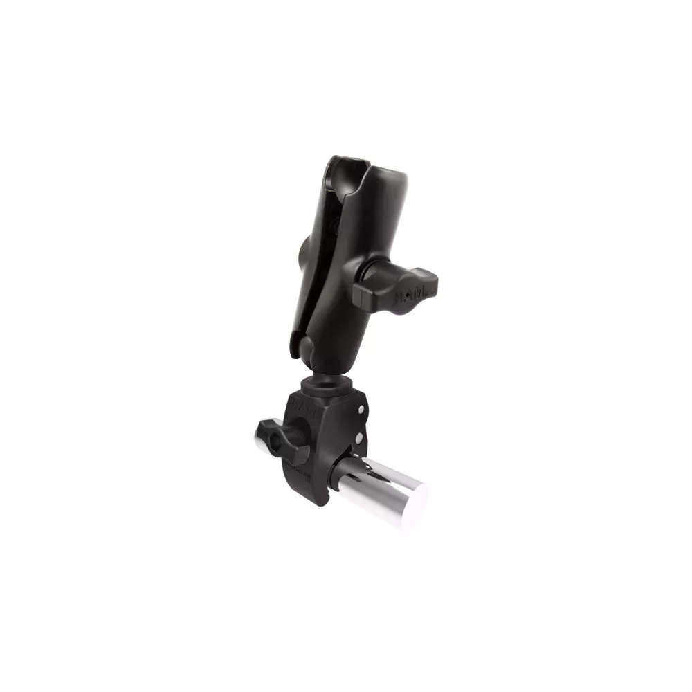 RAM Mount Small Tough-Claw Base w/ 1″ Diameter Double Socket Arm [RAP-B-400-201U]