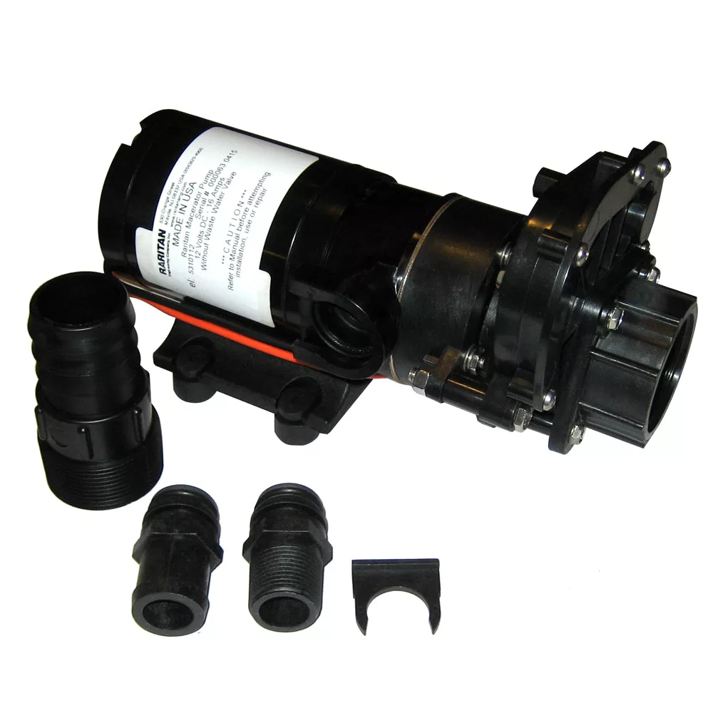 Raritan Macerator Pump – 12v w/Waste Valve [5310112]
