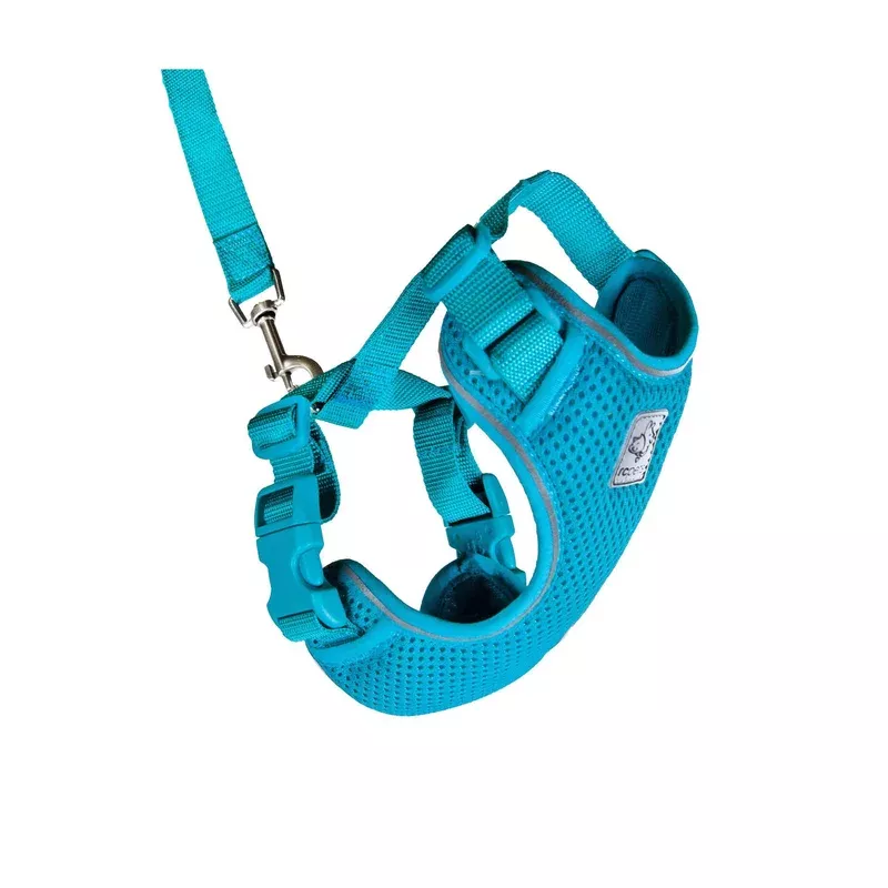 rc-pets-adventure-kitty-teal-cat-harness RC Pets Adventure Kitty Teal Cat Harness