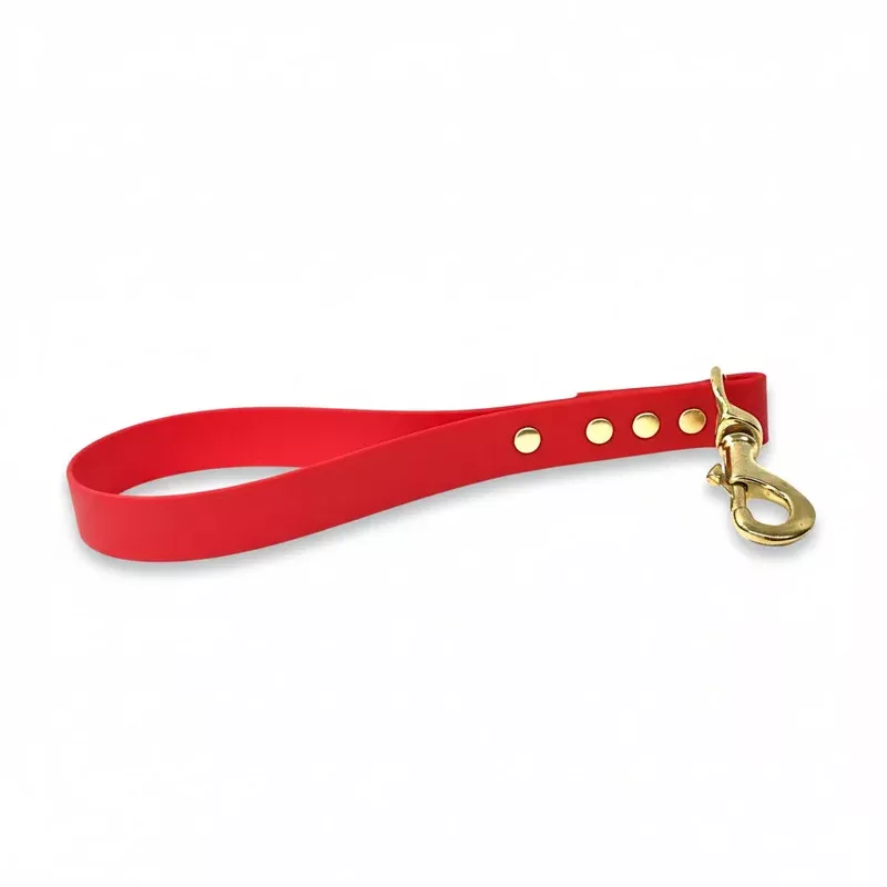 red-waterproof-biothane-traffic-handle Red Waterproof Biothane Traffic Handle