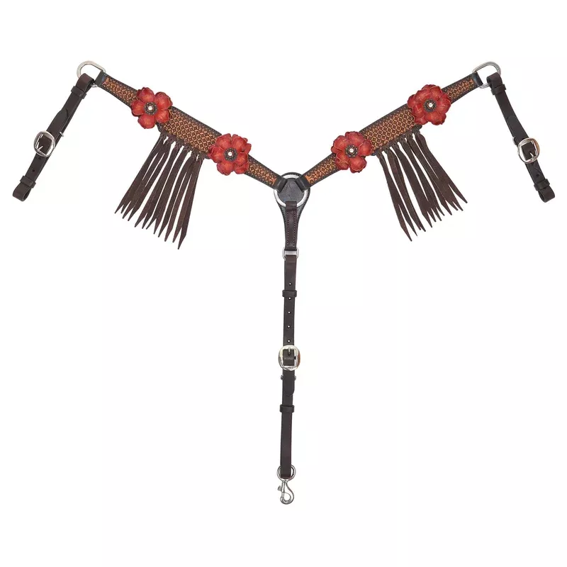 reinsman-sarah-rose-vintage-breast-collar Reinsman Sarah Rose Vintage Breast Collar