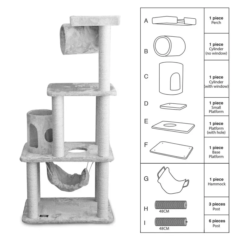 replacement-parts-casita-cat-tree-62 Replacement Parts for Casita Cat Tree 62″