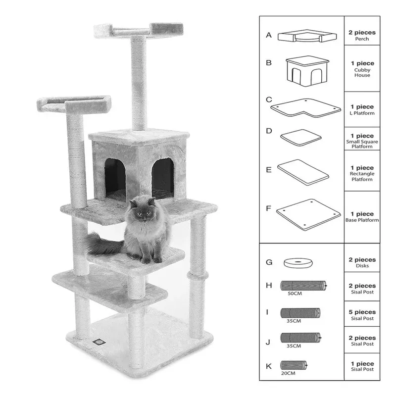 replacement-parts-casita-cat-tree-66 Replacement Parts for Casita Cat Tree 66″