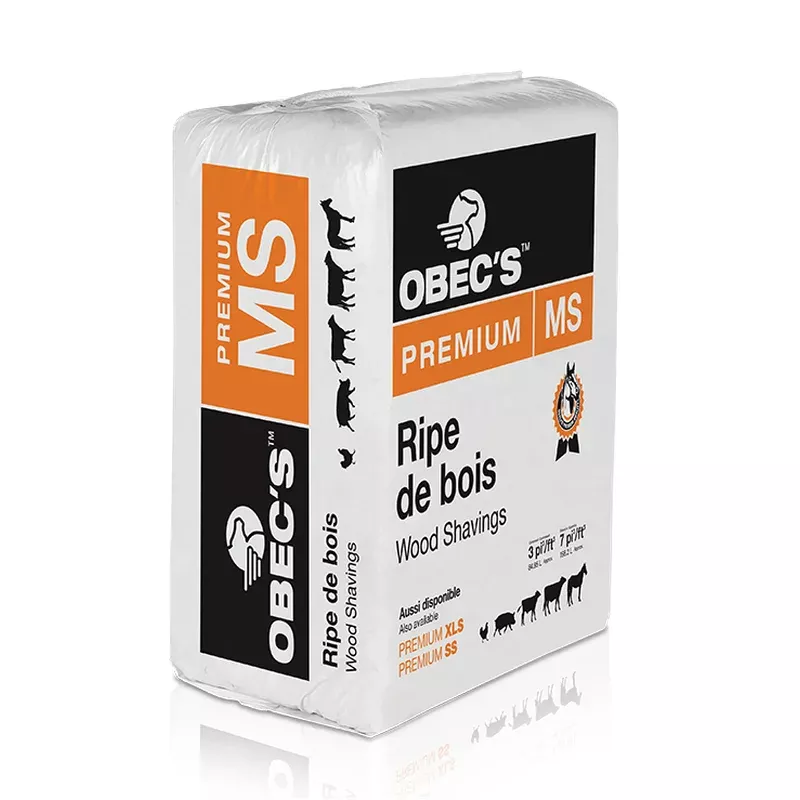 Rip-O-Bec Premium Pine Shavings SS MS XLS and POB