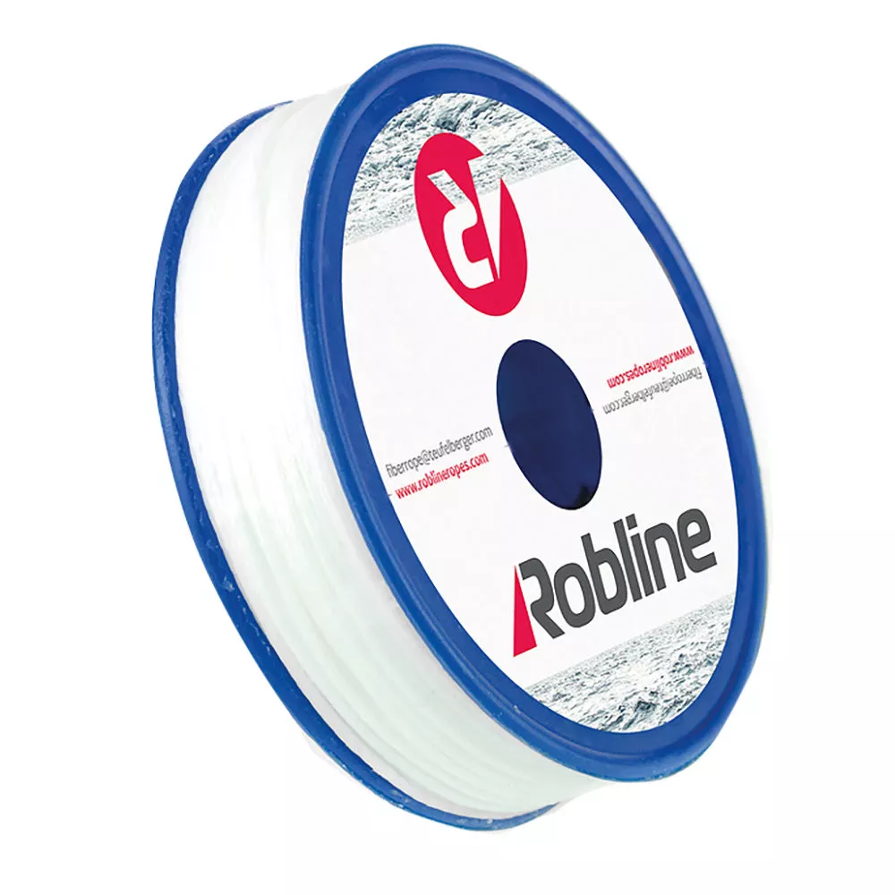 Robline Waxed Whipping Twine – 1.0mm x 46M – White [TY-10WSP]