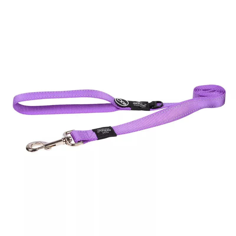 rogz-classic-extra-large-dog-lead-purple Rogz Classic Extra Large Dog Lead Purple