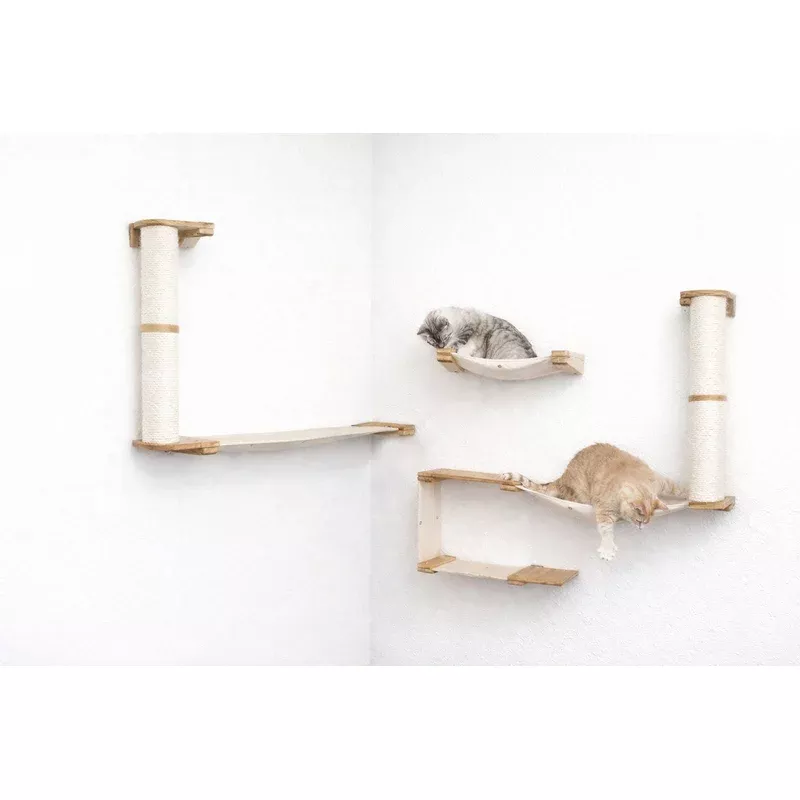roman-wall-mounted-cat-scratcher-tree The Roman – A Wall Mounted Cat Scratcher Tree