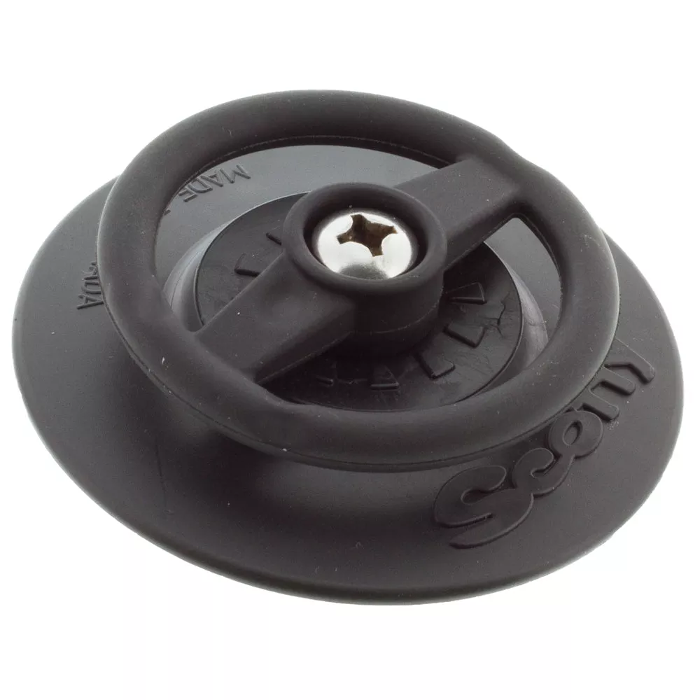 Scotty 443 D-Ring w/3″ Stick-On Accessory Mount [0443]