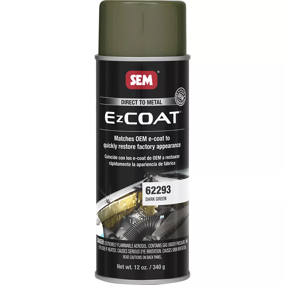 SEM Ez Coat – 16oz Aerosol Can – Dark Green [62293]