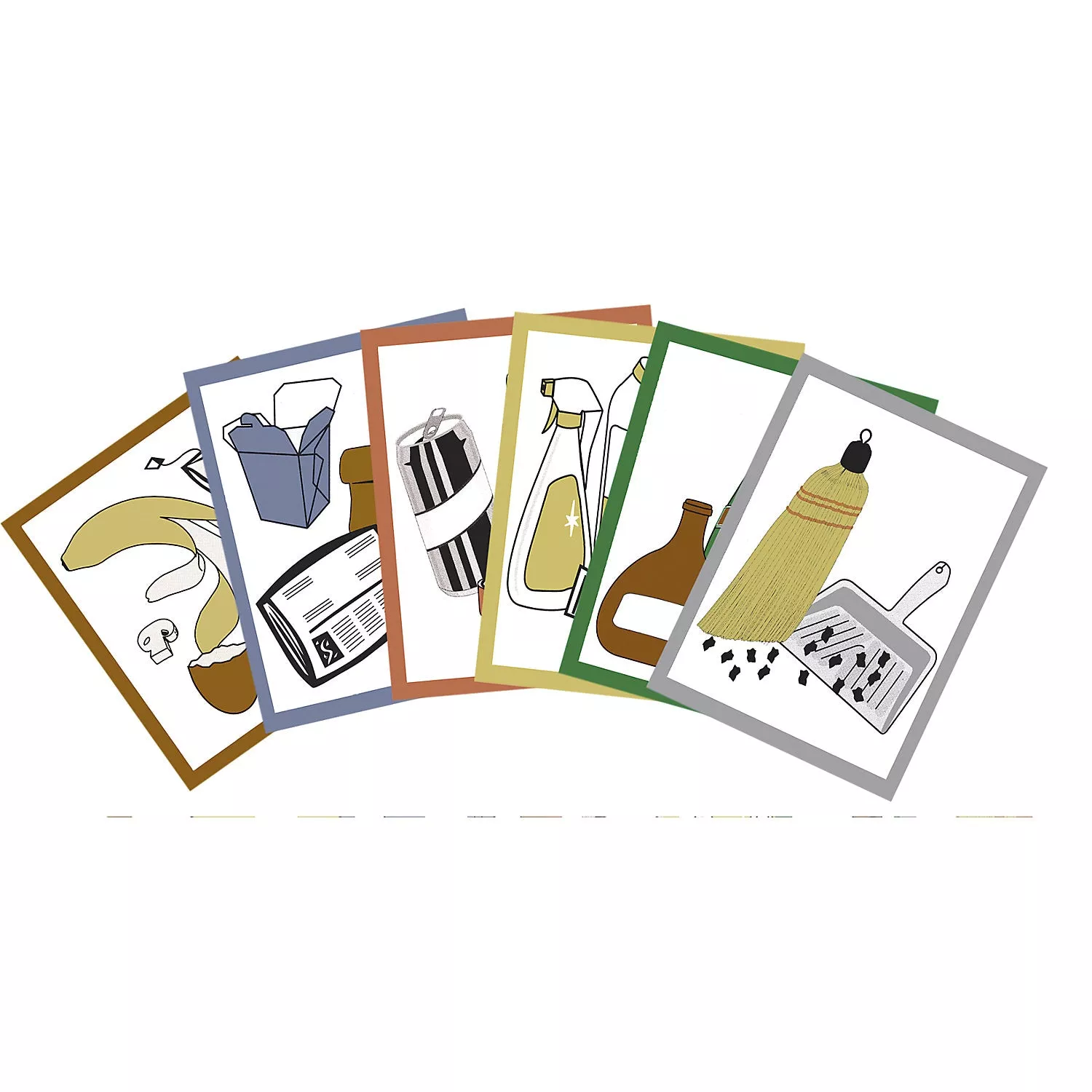 set-stickers-coloured-coloured-6-pcs Set of stickers, coloured, coloured, 6 pcs..